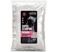 Natural Super Clumping Cat Litter 20L, Unscented Bentonite Clay Cat Litter, Highly Absorbent, Non-Toxic,Low Dust and Odour Control Cat Sand Litter Premium Clumping