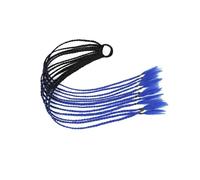 Natural Synthetic Dirty Braided Ponytail Wig Elastic Rubber Band Braiding Ponytail False Braid Hair Extensions Perfect Looking(Q37-B21)