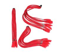 Natural Synthetic Dirty Braided Ponytail Wig Elastic Rubber Band Braiding Ponytail False Braid Hair Extensions Perfect Looking(A12)