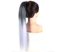 Natural Synthetic Ponytails Hair Extension Ribbon Drawstring Straight Wavy Ponytail Cosplay Hairpiece Perfect Looking(S1BT4110)
