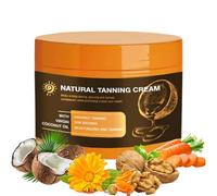 Natural Tanning Accelerator Cream,Intensive Tanning Gel,Tan Accelerator for Sunbed,Carroten Tanning Gel,Sunbed Cream,Go to Black Tanning Accelerator,Beaches and Cream Sunbed Creams