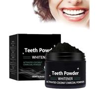Natural Teeth Whitening Powder,Deep Cleaning Teeth,Whiten Naturally,Effective Stain Remover and Toothpaste Alternative