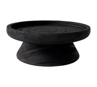 Natural Textured Cake Stand For Birthday Celebration Coffee Table Organizers Wooden Dessert Tray Serving Plate Modern Serving Tray