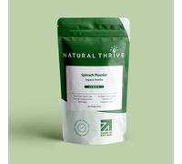 Natural Thrive Spinach Powder, 100g, Vegan, Gluten-Free, Non-GMO - Ideal for Smoothies & Recipes
