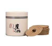 Natural Thuja Coils Incense 48 Plates, 3.5-Hour Burning Time, Natural Long-Lasting Fragrance for for Home Office Yoga Room Tea Room Temple Gift