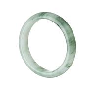 Natural Tianshan Jade Green Bangle 5862mm Fengshui Fashion Jade Bracelet for Women Genuine