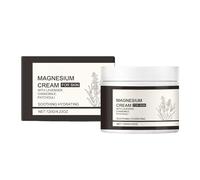 Natural Topical Magnesium Cream for Sleep & Leg Cramps, Soothing Magnesium Lotion with Lavender, Chamomile, Patchouli for Body - Calming & Relaxation Muscle Soreness