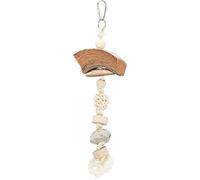 Natural toy, coconut/rattan/lava rock, 35 cm