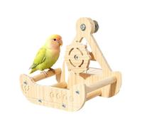 Natural Toys for Birds Pirate Perch Made of Natural and Fun Wood