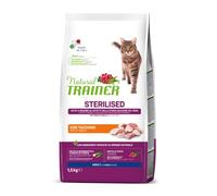 Natural Trainer Unisex Adult Sterilised Cat White Meat kg. 1.5