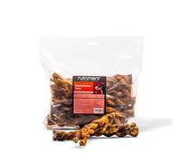 Natural Treats Beef Braided Pizzles (24cm-1kg) High Protein Dental Treats