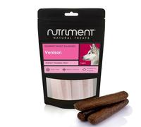 Natural Treats Premium Gourmet Moist Venison Sausages for Dogs (1pack) Grain Free Highly Digestible Training Treats