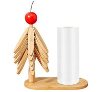 Natural Tree Trivet Sets, Triangular Aesthetic Wood Placemat for Tableware, Plate with Stand and Foldable Handkerchief, Shaped Coaster Set for Bowls, Drinks, Te