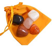 Natural Tumble Healing Stone Cancer Zodiac Kit | Natural Tumble Healing Stone Cancer Zodiac Kit Presenting Set Of Five Stones To Help Restore Natural Confidence, Courage & Strength-B09THBG5-1D