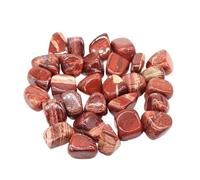 Natural Tumbled Stone Therapeutic Crystal Malachite Amazonite Cut Stone Stone Specimen Energy Mineral Tank Aquarium Garden Home Decor(Convoluted Jasper,200g)