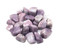 Natural Tumbled Stone Therapeutic Crystal Malachite Amazonite Cut Stone Stone Specimen Energy Mineral Tank Aquarium Garden Home Decor(Pink Tourmaline,1000g)