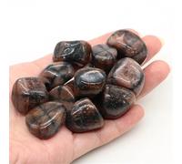 Natural Tumbled Stones Bulk Polished Rocks Gemstones Assorted Healing Crystals for Home Garden Tank Aquarium Decoration for DIY, Decor, Reiki, Collection, Crafts(Chiastolite,1kg)
