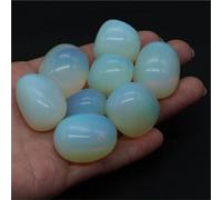 Natural Tumbled Stones Bulk Polished Rocks Gemstones Assorted Healing Crystals for Home Garden Tank Aquarium Decoration for DIY, Decor, Reiki, Collection, Crafts(Opalite,50g)