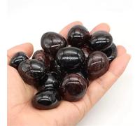 Natural Tumbled Stones Bulk Polished Rocks Gemstones Assorted Healing Crystals for Home Garden Tank Aquarium Decoration for DIY, Decor, Reiki, Collection, Crafts(Garnet,1kg)