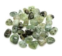 Natural Tumbled Stones Healing Crystals Quartz Bulk Ore Gravel Specimen Mineral Gems Pendant Tank Aquarium Garden Home Decor-Prehnite-1