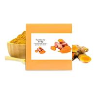 Natural Turmeric Handmade Soap Bar, Gentle Tumeric Soap for Face and Body Moisturizing, Moisturizing Organic Soaps, Skincare Face Care, Blackhead Corrector Remover (1)