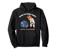 Natural Turtle Defense - Jiu Jitsu Guard Passing Humor Pullover Hoodie
