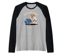 Natural Turtle Defense - Jiu Jitsu Guard Passing Humor Raglan Baseball Tee