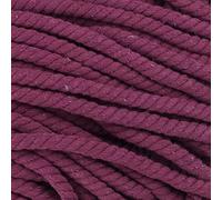 Natural Twisted Cotton Rope - Soft But Strong - Assorted Colors - 1/2 Inch Diameter (Wine Red, 10 Feet)