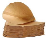 Natural Unbleached Size 4 Coffee Filter Papers Pack of 160 Brown Filters