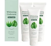 Natural underarm whitening and deodorizing cream, gentle on sensitive skin, provides 24-hour freshness. Lightweight, suitable for underarms, elbows, and knees.