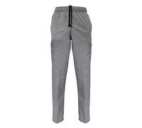 Natural Uniforms Classic Houndstooth 6 Pocket Chef Pants with Multi-Pack Quantities Available