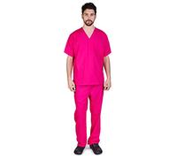 NATURAL UNIFORMS Men's Scrub Set Medical Scrub Top and Pants