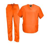 Natural Uniforms Men's Scrub Set Medical Scrub Tops and Pants