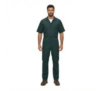Natural Uniforms Mens Short Sleeve Coveralls Zippered