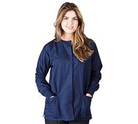 Natural Uniforms Men's Warm Up Jacket Medium Navy Blue