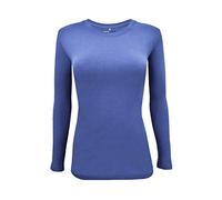 Natural Uniforms Women's Long Sleeve Underscrub Stretch T-Shirt Scrub Top