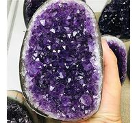 Natural Uruguay Dream Amethyst Quartz Crystal Cluster Specimen 1pc Reiki Stone (Color : 700-800g)