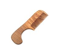 Natural Vegan Handmade Olive Wood Comb Shape with Handle