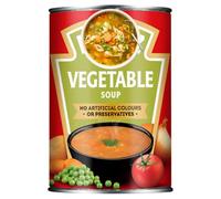 Natural Vegetable Soup, 400g, No Artificial Colours or Preservatives, Low Fat, Vegetarian
