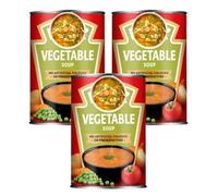 Natural Vegetable Soup, 400g, Pack Of 3, No Artificial Colours or Preservatives, Low Fat, Vegetarian