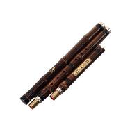 Natural Vertical Flute Xiao Musical Instrument F/G Key Clarinet Professional Binodal Single Output Flauta (Color : G)