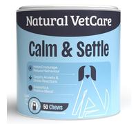 Natural VetCare CALM & SETTLE Soft Chews for Dogs 225g - Calming Supplement to Reduce Anxiety & Lower Stress Hormones, Supports Relaxation, Mood Balance & Whole-Dog Wellness