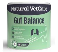 Natural VetCare GUT BALANCER Soft Chews for Dogs 225g - Supports Gut Health & Reduces Leaky Gut, Boosts Beneficial Bacteria, Promotes Digestive, Immune & Whole-Dog Wellness