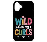 Natural Vibes Wild Like My Curls Case for iPhone 16 Plus