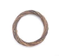 Natural Vine Branch Rattan Wreath For Diy Craft Front Door Wall Hanging Decor(20cm thin)