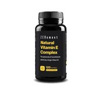 Natural Vitamin E Complex - Tocopherols and Tocotrienols - Powerful Antioxidant, Protects Cells from Oxidative Stress - with Spanish Extra Virgin Olive Oil - 120 Capsules - Zenement