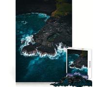 Natural Volcanic Basin Jigsaw Puzzles for Adults 1000 Piece Reason Skill Toy Anxiety Relief Exact Cut Elegant Gift (38x26cm)