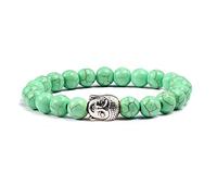 natural volcanic stone bracelets buddha head beaded bracelet men women weathering bangles couple distance