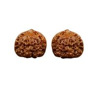 Natural Walnut Massage Balls 40-41 mm, Traditional Chinese Hand Trainer Balls, Stress Relief Fidget Handballs, Hand Massage Balls for Seniors as a Gift