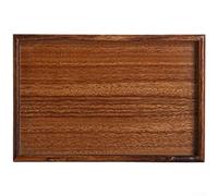 Natural Walnut Serving Tray 32x32cm Smooth Finish(30x20x2.6cm)